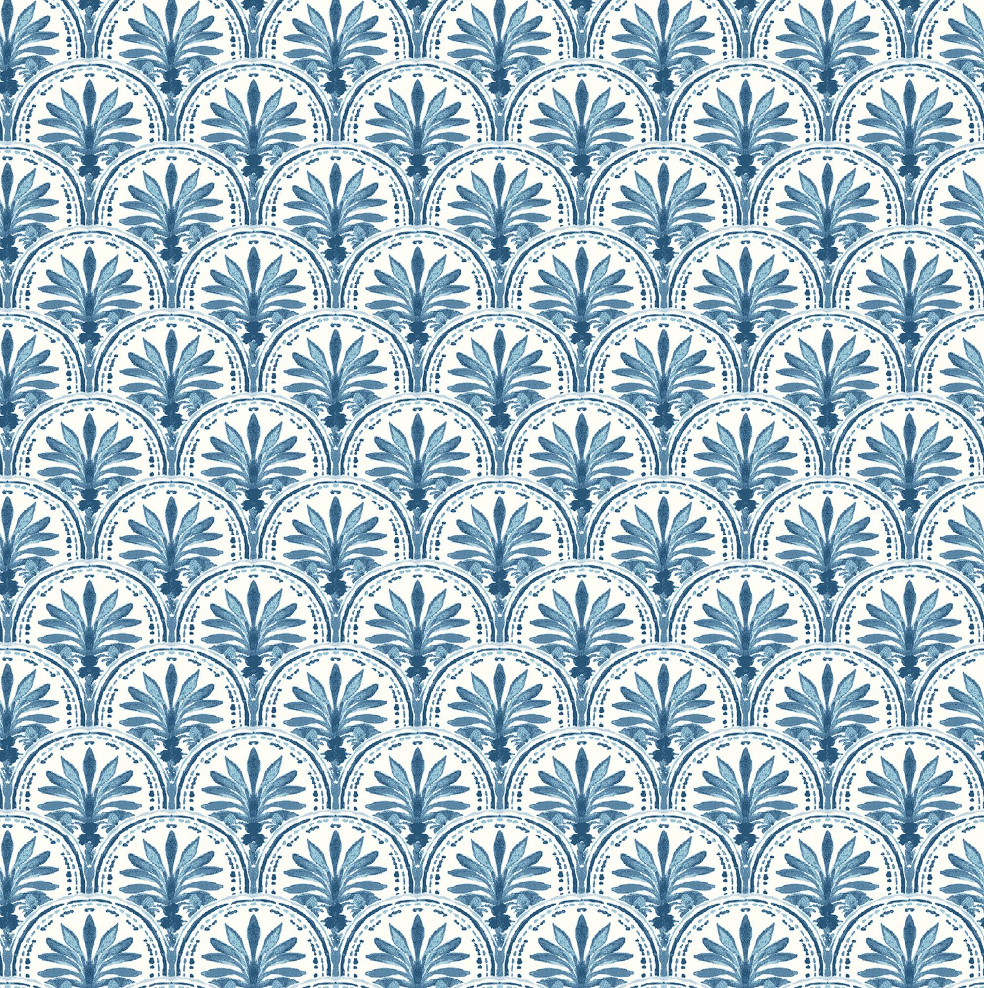 Tommy Bahama Scalloping Peel & Stick Wallpaper